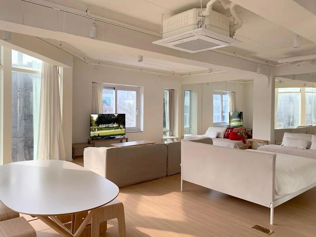 Lägenhet Kspo, Lotte Tower,Olympic Park, Oversized Studio Seoul